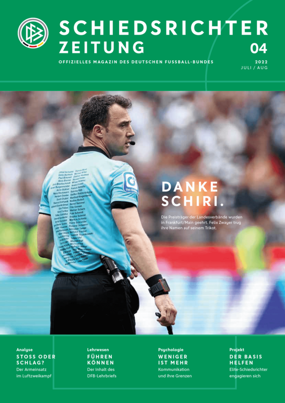 Schiedsrichterzeitung 04/2022